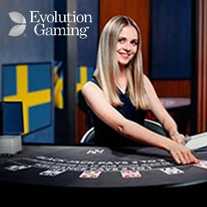 evolution live casino kortspel