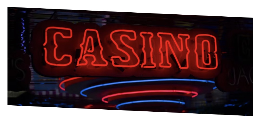 casino neonskylt