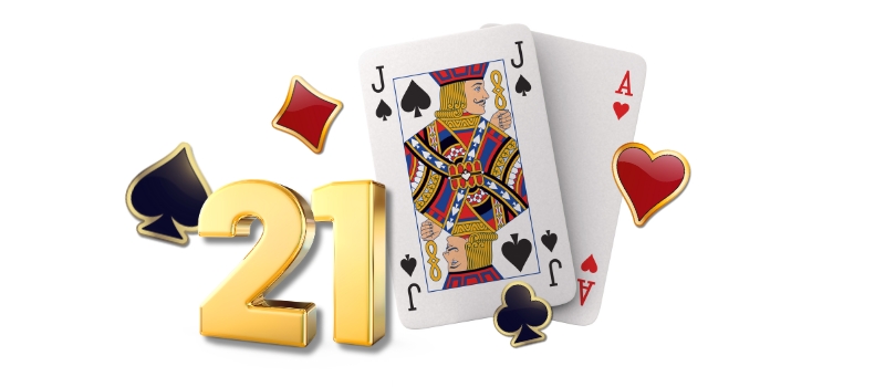 blackjack 21 kortspel och valörer